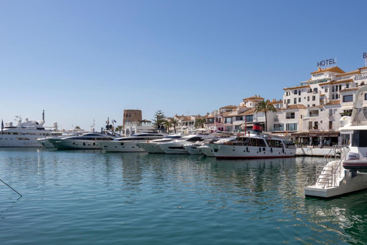 Luxurious Frontline Penthouse In Puerto Banus Apartment Marbella Exterior photo
